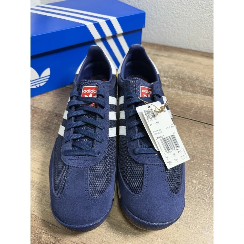Adidas Men's SL72 RS Originals Size 10.5 Blue/White |JQ9797 NEW WITH BOX